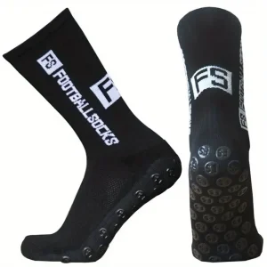Chaussettes antidérapantes FS Football Socks noires