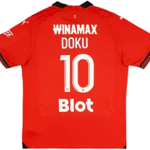 Maillot domicile Stade Rennais 2023-24 Doku #10