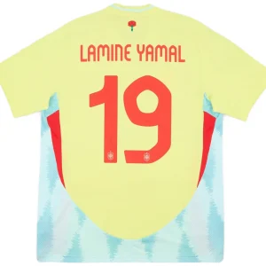 Maillot extérieur Espagne 2024-25 Lamine Yamal #19